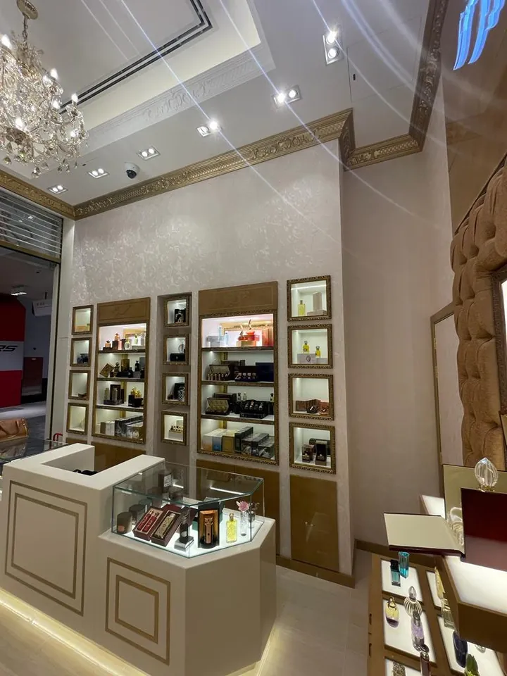 Al Junaid Perfumes, Reem Mall, Abu Dhabi: interior by Nectar, photo 5 of 16