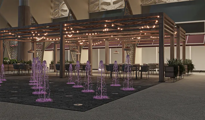 Al Wahda City Walk, Abu Dhabi: 3D visualisation 3 of 24