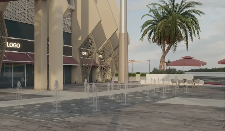 Al Wahda City Walk, Abu Dhabi: 3D visualisation 15 of 24
