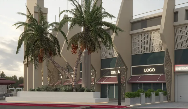 Al Wahda City Walk, Abu Dhabi: 3D visualisation 16 of 24